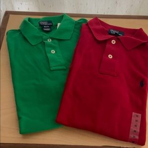 Two Boys Polo/Ralph Lauren Boys (short sleeve)